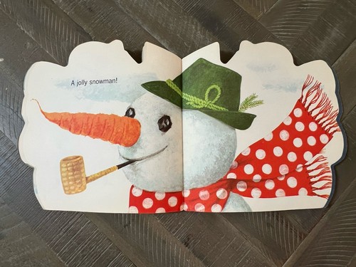 1965 A Golden Shape Book #5919 THE SNOWMAN BOOK 29c - Foto 12 di 14