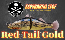 Bone Fishing Espybarra 176F Multi-Function Swimbait - RED TAIL GOLD