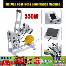 Hat Heat Press Digital Sublimation Heating Pads Transfer Cap Heat Press Machine 