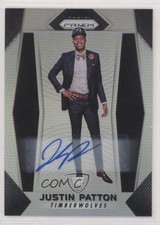 2017-18 Panini Prizm Silver Prizm Auto Justin Patton #85 Auto nd3