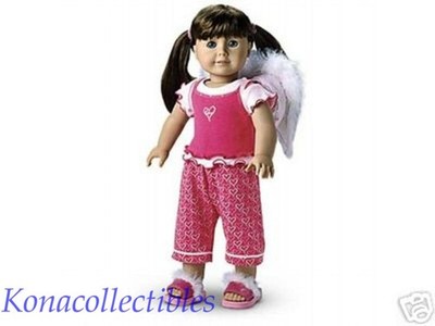 American Girl Heartprint PJ's w/Backpack Retired!
