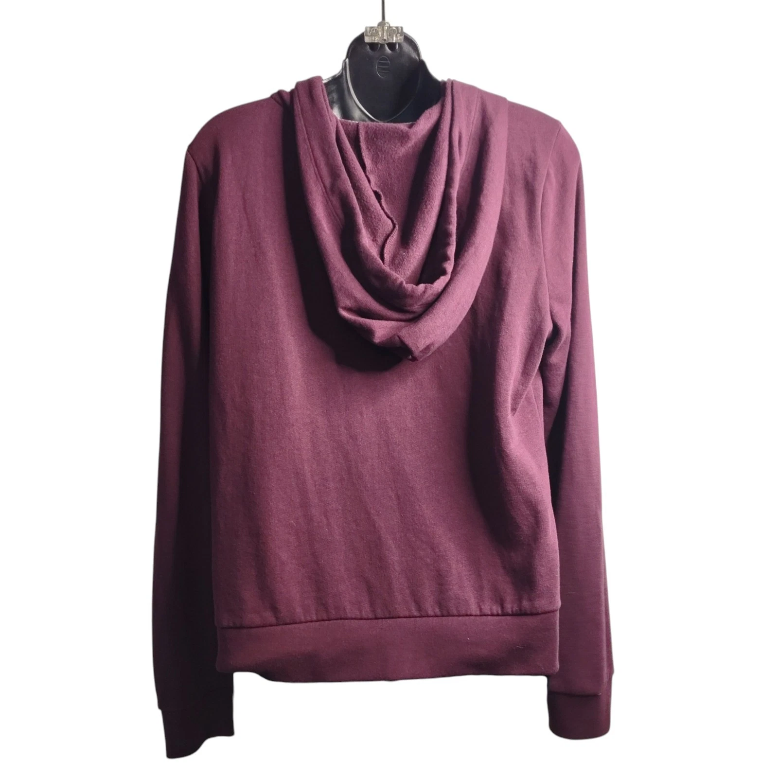 UNDERCOVER Giacca donna rosa Victoria’s Secret bordeaux full zip con cappuccio tasche taglia M