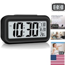 Modern Battery Operated Digital Alarm Clock w...