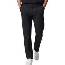 Member's Mark Benton Slim Fit Performance Pants Men's 34x32 Black