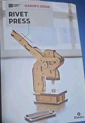 Kiwi Co Eureka Crate Build Your Own Rivet Press - NEW 
