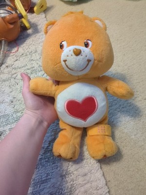 2004 Talking Care Bears TENDERHEART BEAR  Get Well Orange Plush TESTED & WORKS