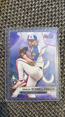 2025 Bowman s Best Spencer Schwellenbach (RC) /250 Atlanta Braves