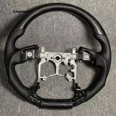 Real Carbon Fiber Steering Wheel for Toyota Tacoma 4runner Tundra Prado 2010+