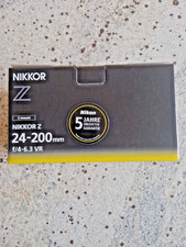 Nikon Nikkor  Z 24 - 200mm 4.0 - 6.3 VR  /  TOP Zustand , quasi NEU