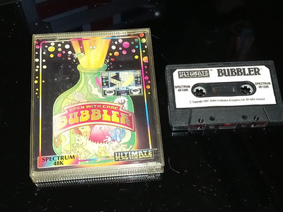 Bubbler - Sinclair ZX Spectrum Cassette - Ultimate Play The Game
