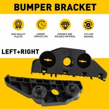 Bumper Bracket For Nissan 2016-2018 Altima Set of 2 Front Left Right EAW