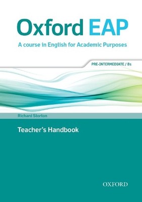 Oxford EAP: Pre-Intermediate/B1: Teacher's Book, DVD and Audi... - 9780194002141