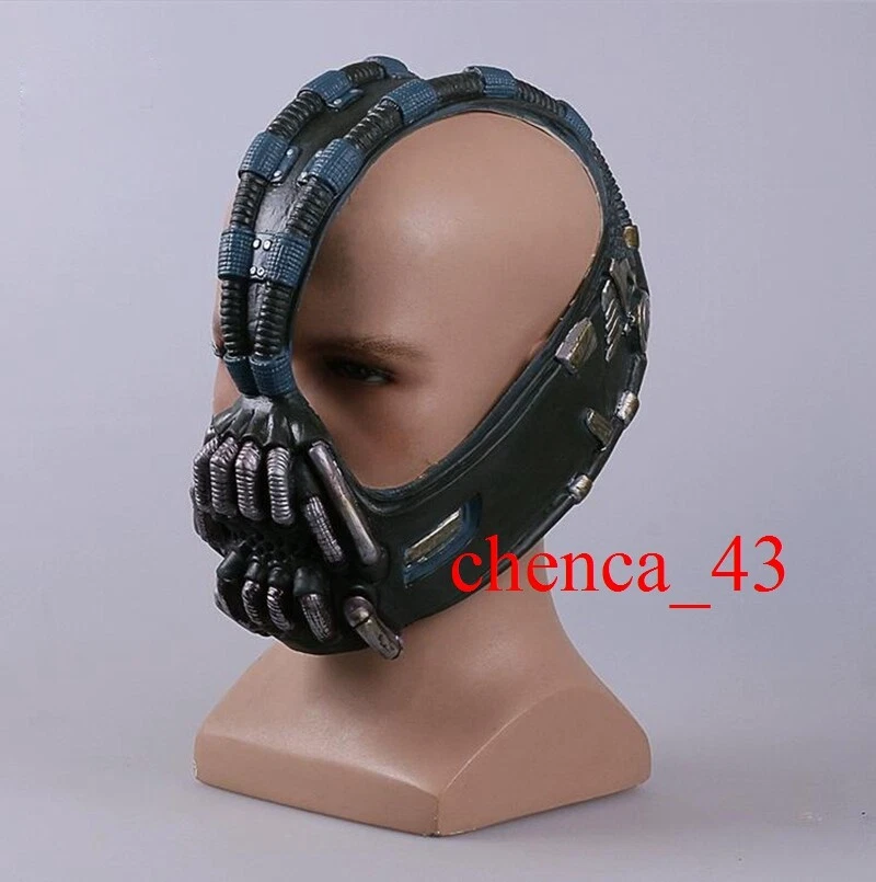 New Batman Bane Mask Face Cosplay PVC Soft Helmet Cosplay Replica Halloween Prop - Image 4 of 4