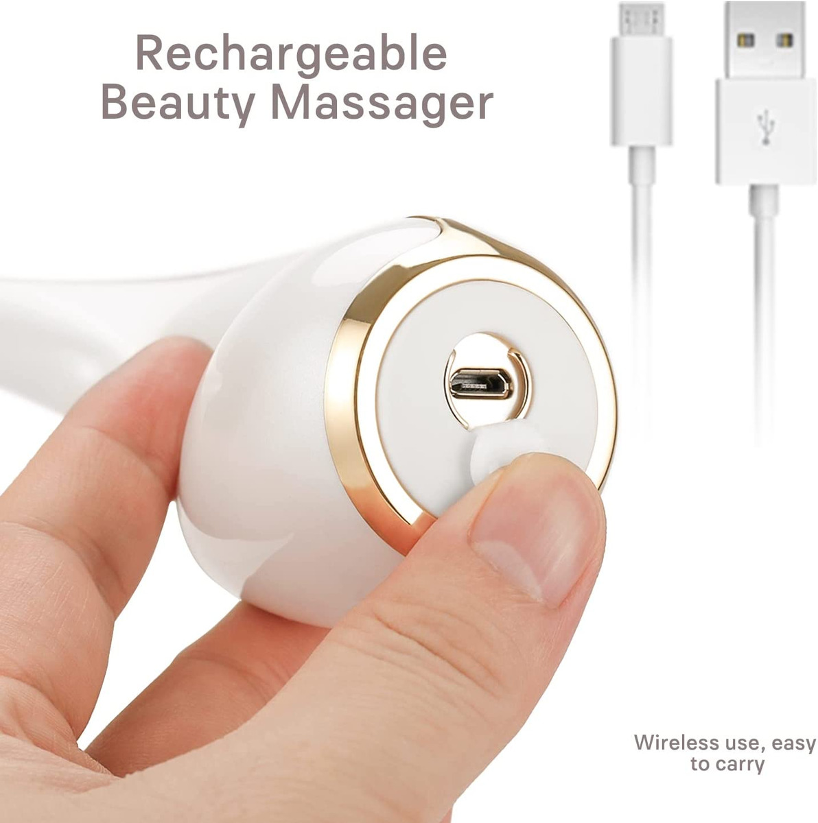  Ms.W 3-in-1 Beauty Massager for Face and Neck