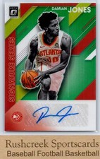 2019-20 Donruss Optic #SS-DJN Damian Jones Auto Prizm Green Signature Series