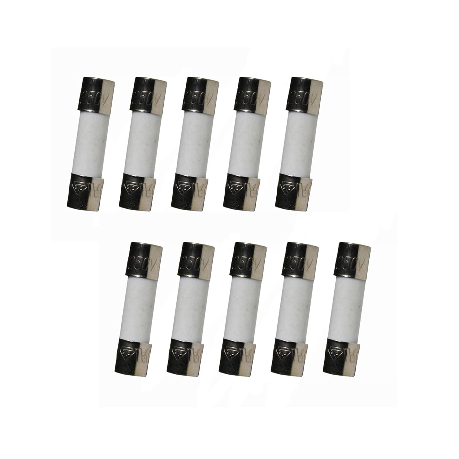 10Pcs F2AL250V 5X20Mm 2A Fast Blow Fuse Fuse 2AL Fast Acting Fuse Ceramic Fuse eBay