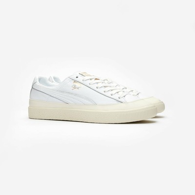 puma clyde rubber toe leather
