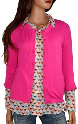 KATE SPADE Somerset Bow Sleeve Cardigan 