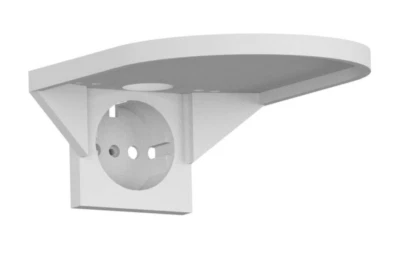 Passend GIRA Merten Wandhalterung Braun Rasierer Reinigungsstation Steckdose