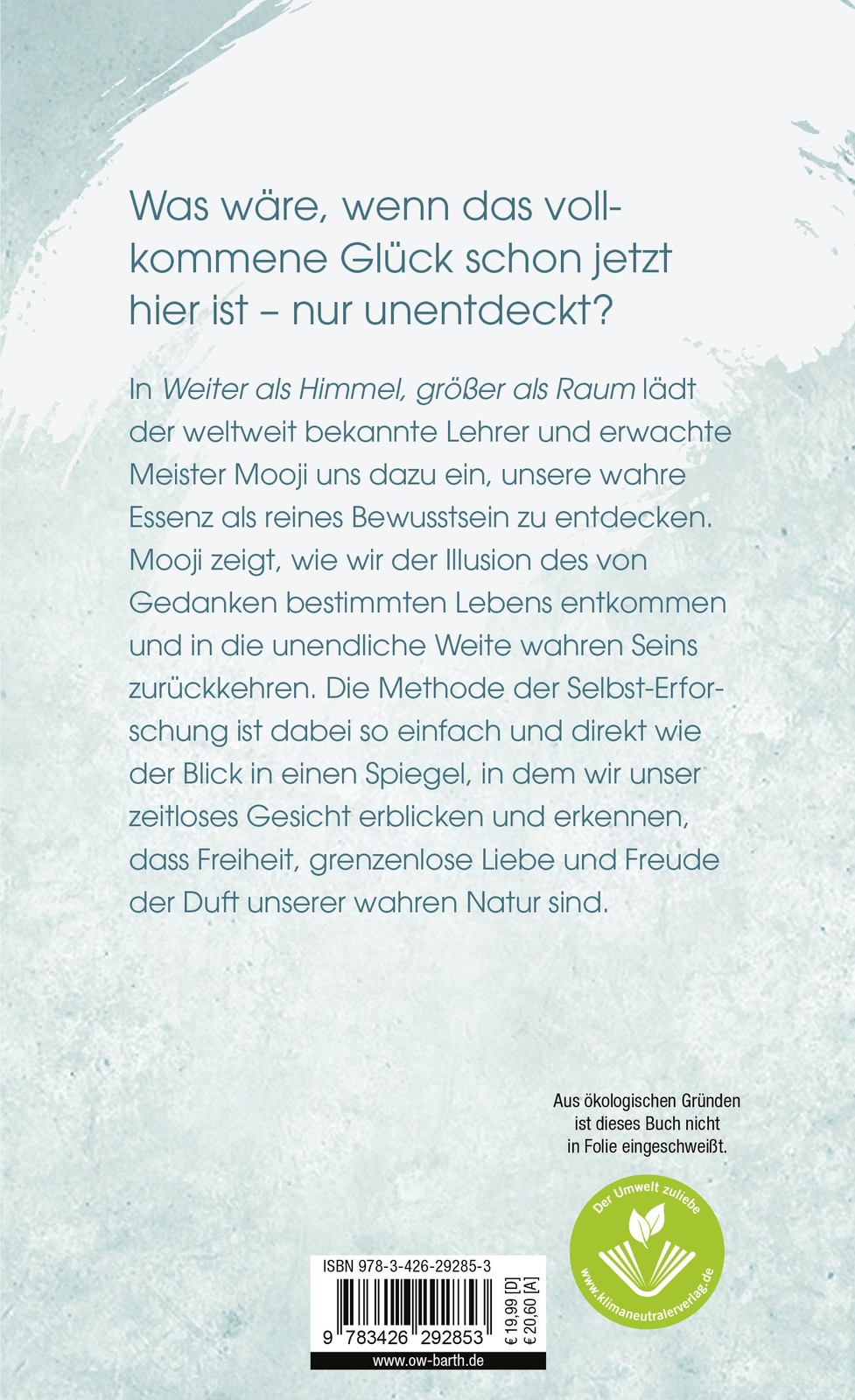 Thumbnail - Weiter Als Himmel, Größer Als Raum, Mooji