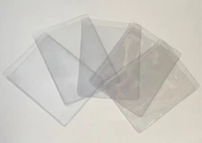 2 Pcs 4x3" pvc card protector free shipping