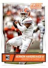 2016 Score #412 Vernon Hargreaves III Scorecard Rookie Florida Gators