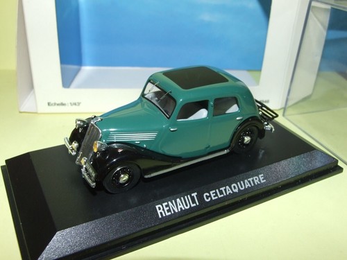 Renault Celtaquatre Cabriolet 1952 1/43 - Ma Collection SB - Résine, Occasion