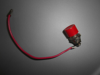 NOS Motorcycle Electric Start Stop On Off Red Button Kill Switch #1717
