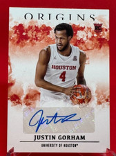 Justin Gorham 2021 Chronicles Draft Picks BK Origins Autograph - #OR-JGO