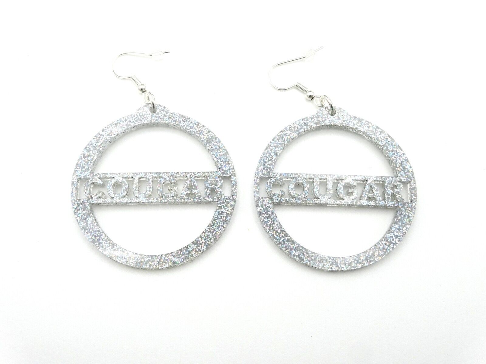 Cougar earrings / Hot wife /slut/cum/swinger/porn/anal/sex/bbc/spade/bbw/mmf eBay foto