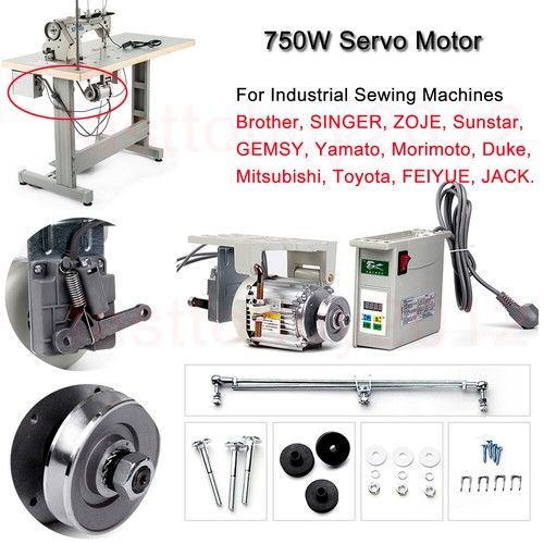1500W 1000W 750W 650W 550W Sew Servo Motor + Needle Positionr For Sewing Machine - Picture 18 of 22