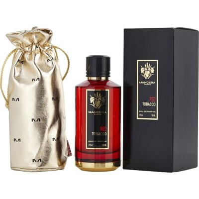 Mancera Red Tobacco for Unisex Eau de Parfum Spray 4.0 oz