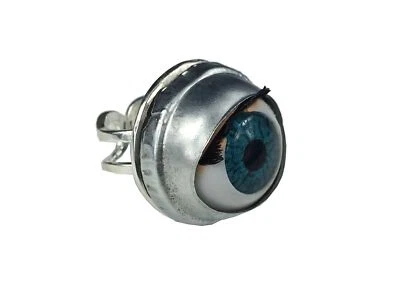 Auge Ring Augen Miniblings Fingerring Halloween Grusel Organ Frankenstein Puppe - Bild 1 von 3