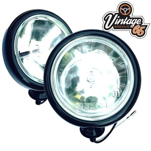 Black Spot lights Lamps Brackets Wiring Kit For BMW Mini R50 52 R53 2001 to 2006 - Picture 2 of 4