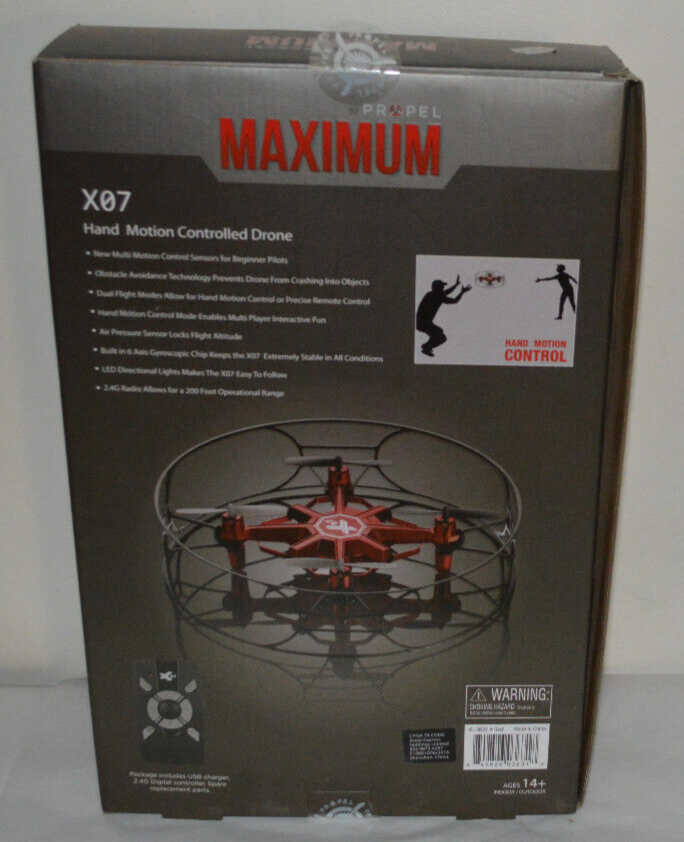Drone Brand Propel X07 Drone Instructions Maximum Propel X07 Hand