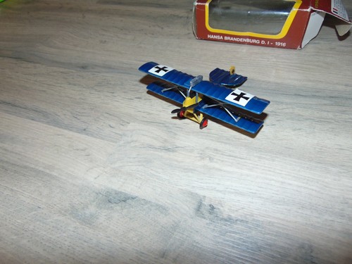 Vintage Edison Air Line - Hansa Brandenburg D.I Model Plane Aircraft 1:72 Boxed - Picture 14 of 20