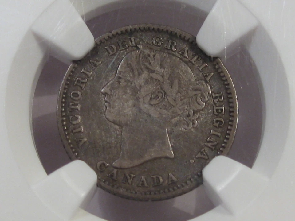 VF 1882-H 10¢ Ten Cent CANADA NGC VF20. #46 - Image 2 of 4