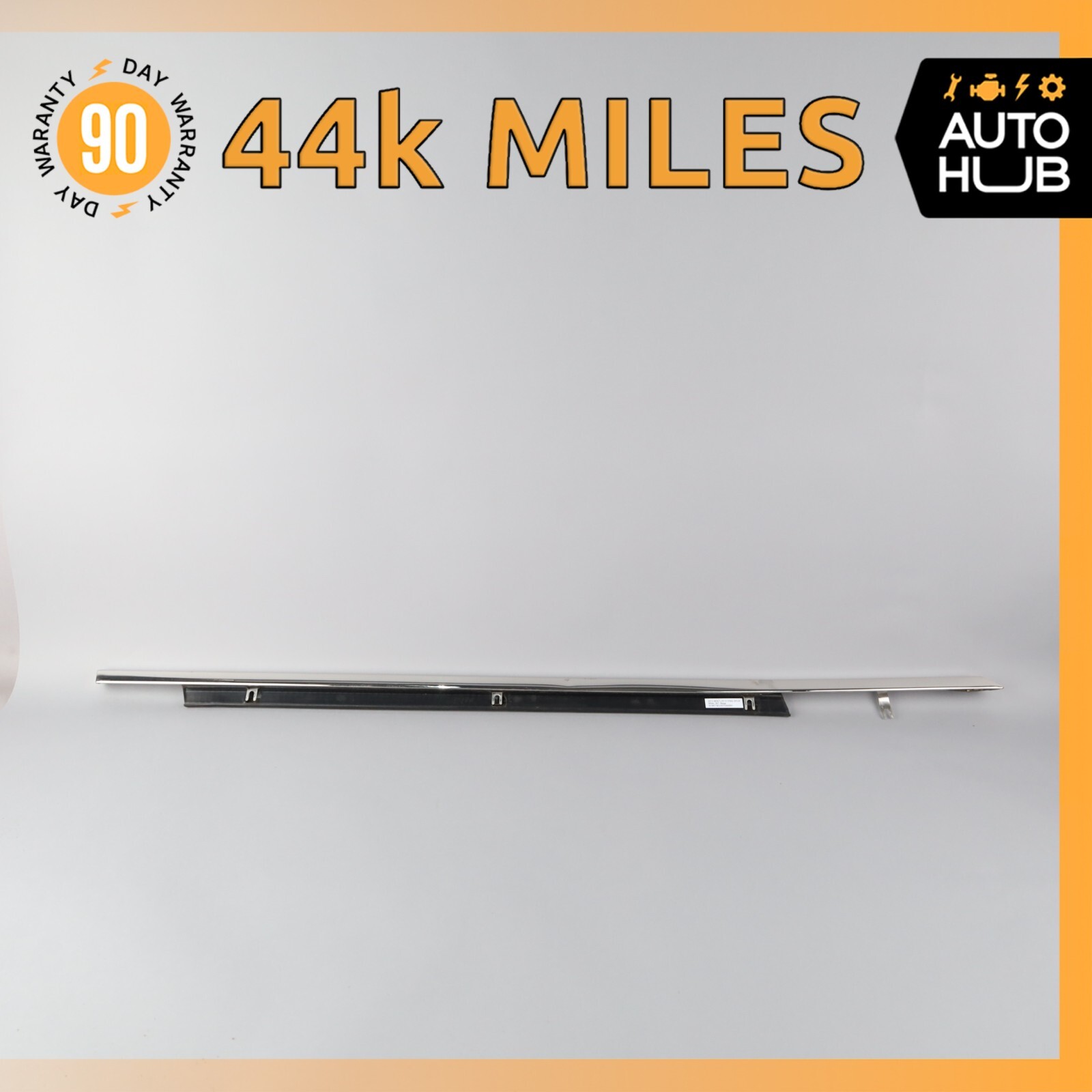 14-18 Bentley Flying Spur Exterior Door Trim Moulding Rear Left Side OEM 44k