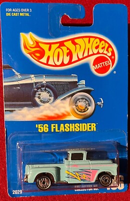 HOT WHEELS '56 FLASHSIDER #136 W/CUH BLUE CARD . SEE COMBINED OFFERS!