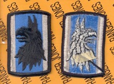 US Army 336th Military Intelligence Brigade MI MIB SSI shoulder patch m//e