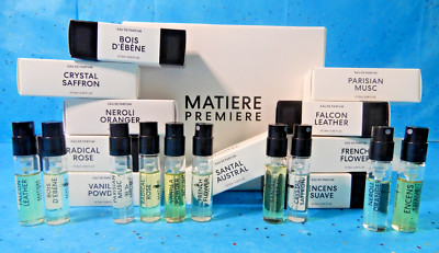 Matiere Premiere Eau de Parfum Sample .05 oz / 1.5ml ~CHOOSE YOUR SCENT