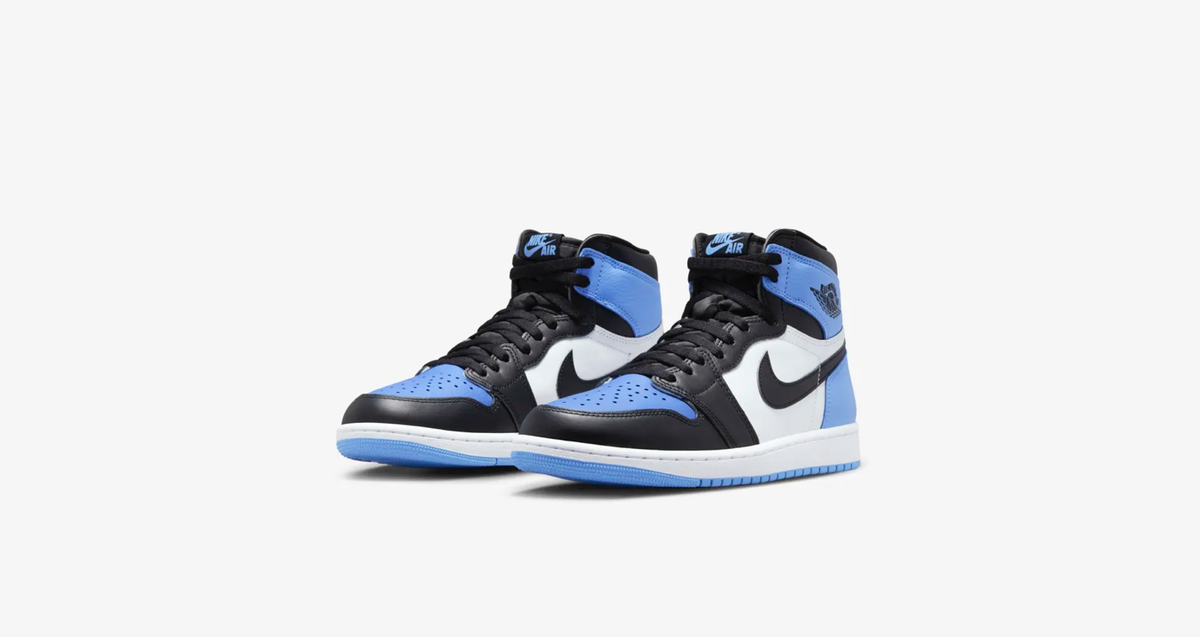 Air Jordan 1 Retro OG High UNC Toe DZ5485-400 GS Size 7Y Confirmed