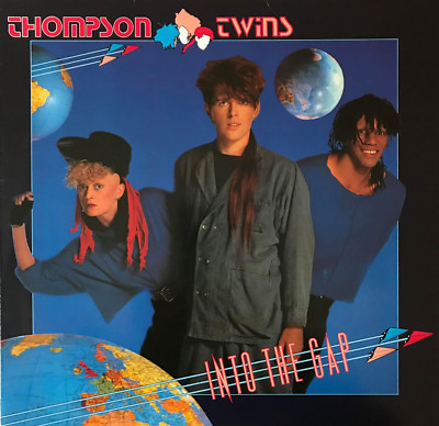 THOMPSON TWINS - INTO THE GAP (LP) (VG-/G-VG)