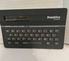 Franklin Computer Spelling Ace Model SA-98 TESTED Merriam Webster Tech