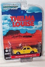 Greenlight 1:64 Scale Yellow 1984 Dodge Diplomat Taxi Thelma & Louise 44945F Ltd