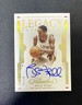 2021-22 Panini Flawless Legacy Spud Webb Auto Gold 2/10 Hawks Signed Autographs
