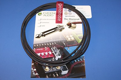 Bulk Cable Evidence Audio BLACK Monorail 5 feet - Authorized Dealer