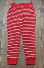 Gilligan  O'Malley Sleepwear Women's Red  White Stripes Pajama Pants Size: M