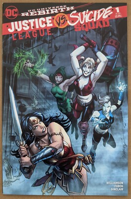 Justice League vs Suicide Squad #1 Williamson José Luis García-Lopez DCBS 2017