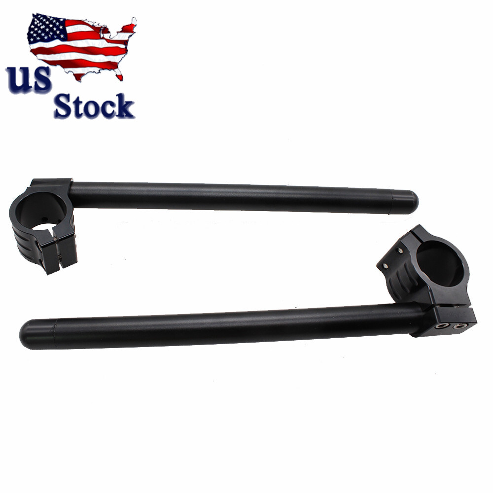 For Honda CBR250R 2011 2012 2013 CNC Black 39mm Regular Fork Clip